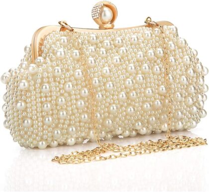 Women’s Clutch Bag – Pearl