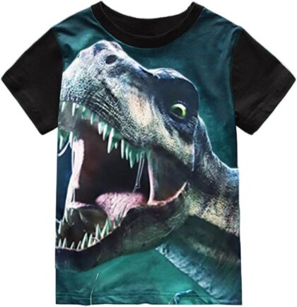 Kids T-Shirt – Dinosaur Print