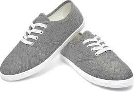 Canvas Sneakers – Grey